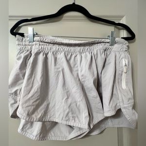 Lululemon light grey Jory hot shorts 12